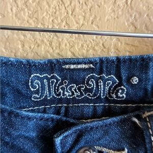 Miss Me Dark Blue Denim Jeans